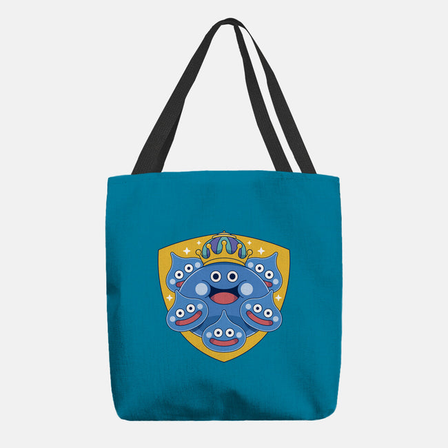 King Slime Shield-None-Basic Tote-Bag-LAGELANTEE