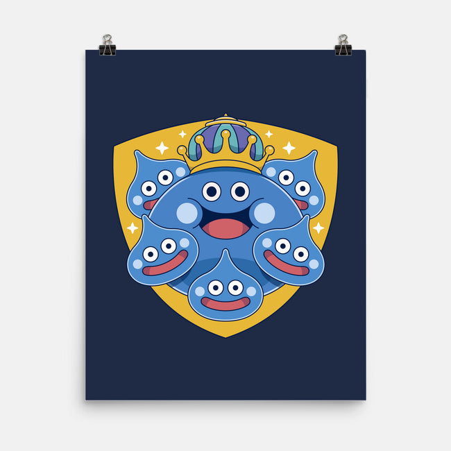 King Slime Shield-None-Matte-Poster-LAGELANTEE