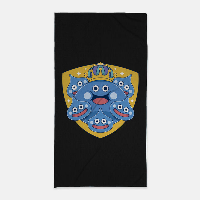 King Slime Shield-None-Beach-Towel-LAGELANTEE