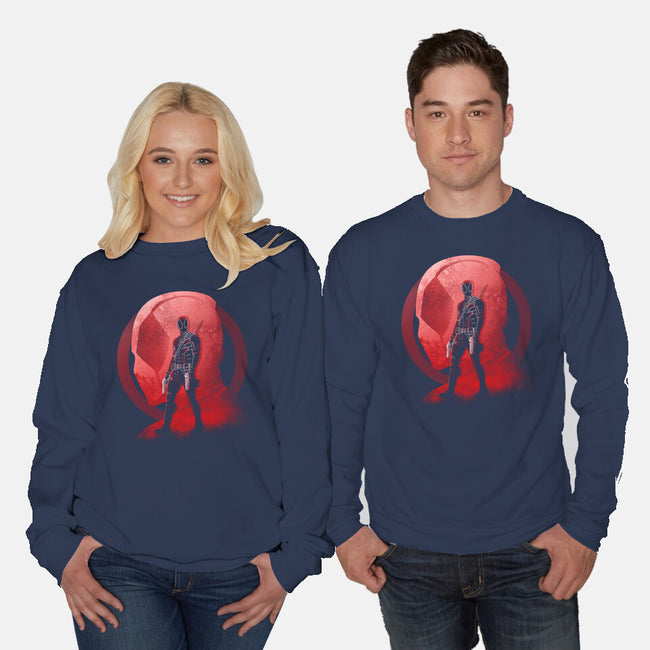 Negative Merc-Unisex-Crew Neck-Sweatshirt-Donnie