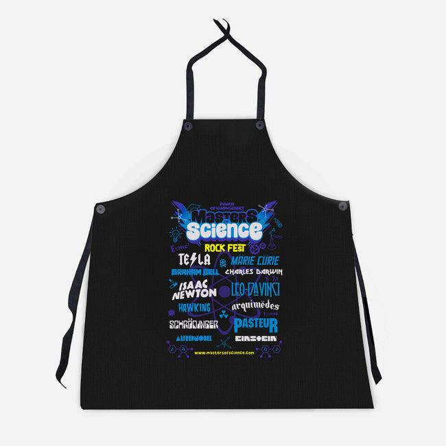 Masters Of Science-Unisex-Kitchen-Apron-Getsousa!