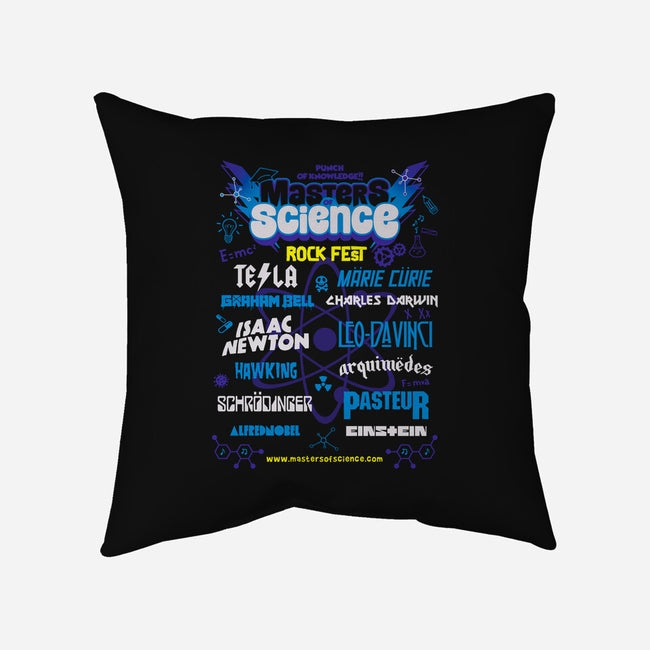 Masters Of Science-None-Removable Cover w Insert-Throw Pillow-Getsousa!