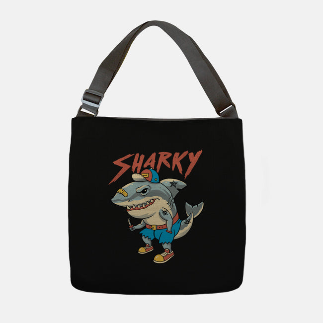 Sharky Boy-None-Adjustable Tote-Bag-vp021