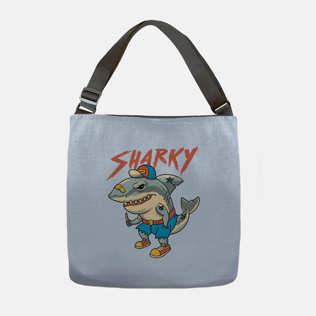 Sharky Boy-None-Adjustable Tote-Bag-vp021