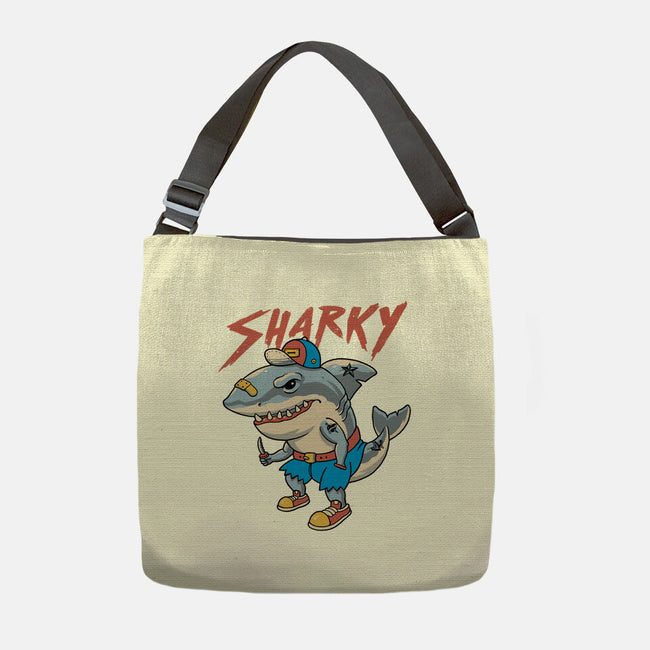 Sharky Boy-None-Adjustable Tote-Bag-vp021