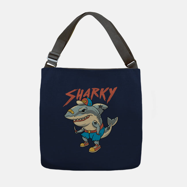 Sharky Boy-None-Adjustable Tote-Bag-vp021