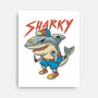 Sharky Boy-None-Stretched-Canvas-vp021