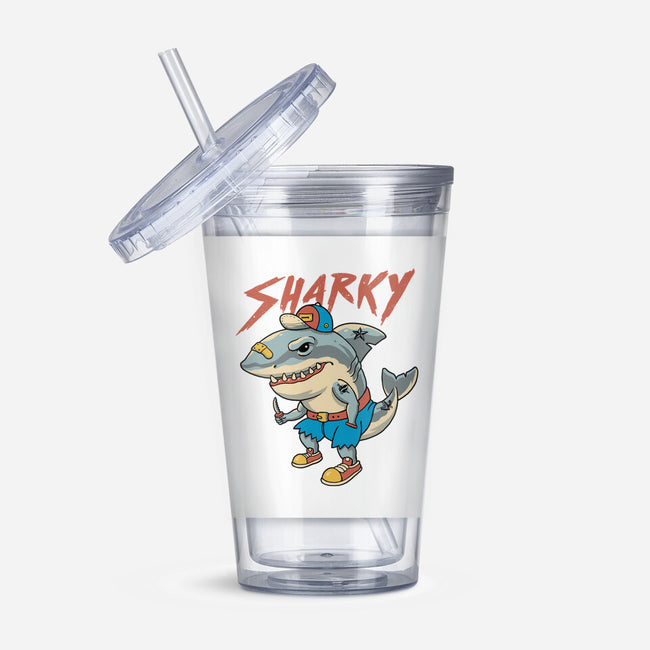 Sharky Boy-None-Acrylic Tumbler-Drinkware-vp021