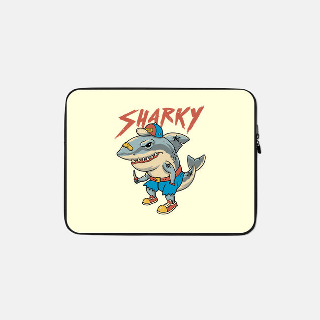 Sharky Boy-None-Zippered-Laptop Sleeve-vp021