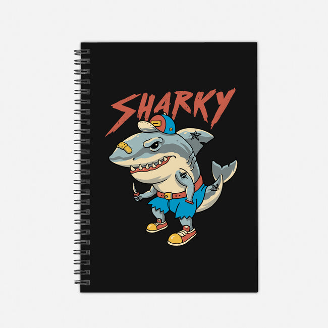 Sharky Boy-None-Dot Grid-Notebook-vp021