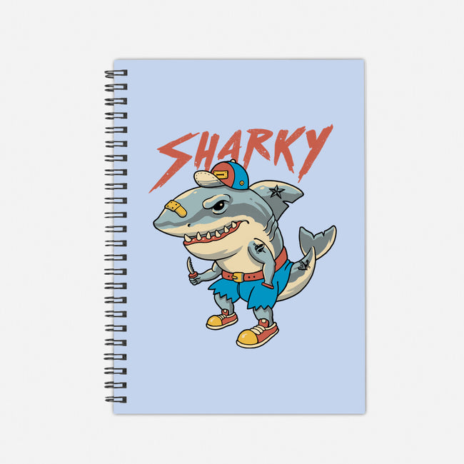 Sharky Boy-None-Dot Grid-Notebook-vp021