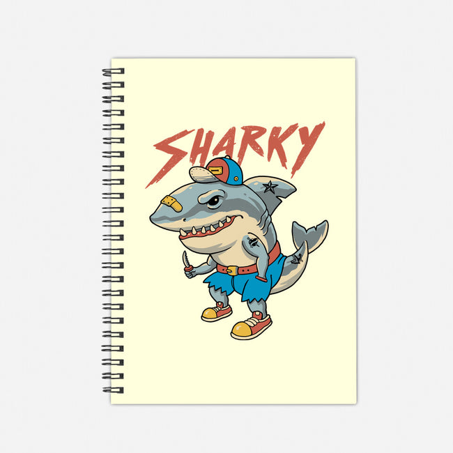 Sharky Boy-None-Dot Grid-Notebook-vp021