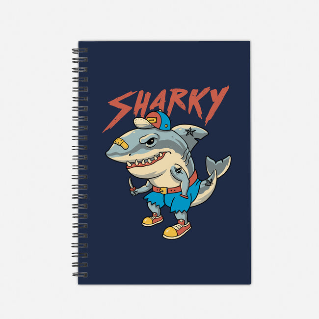 Sharky Boy-None-Dot Grid-Notebook-vp021