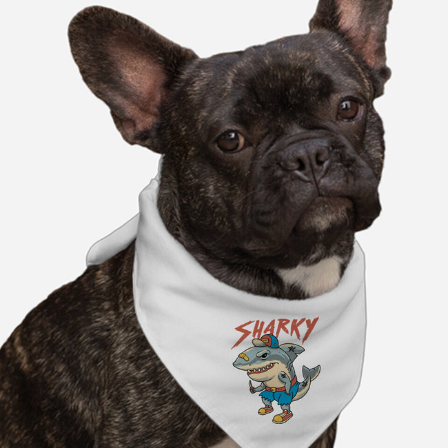 Sharky Boy-Dog-Bandana-Pet Collar-vp021