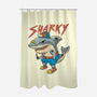 Sharky Boy-None-Polyester-Shower Curtain-vp021