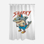 Sharky Boy-None-Polyester-Shower Curtain-vp021