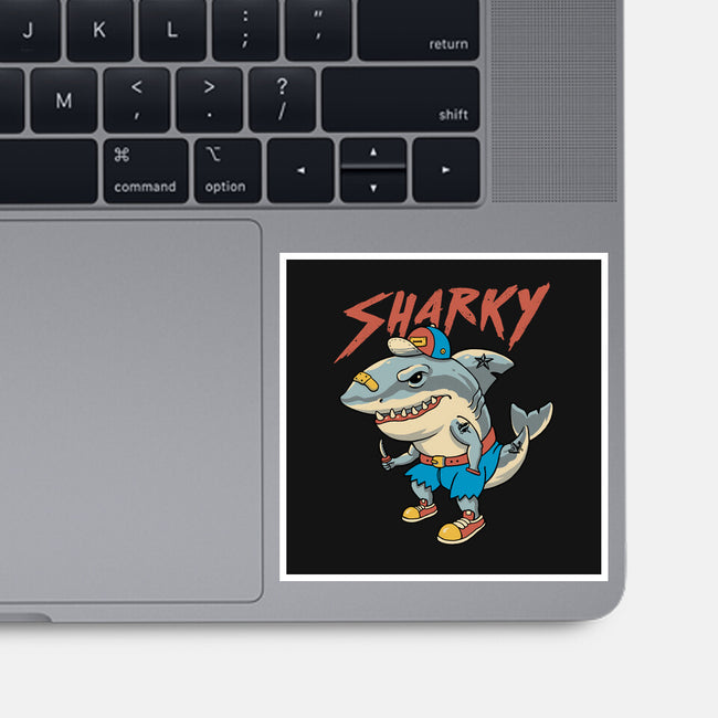 Sharky Boy-None-Glossy-Sticker-vp021