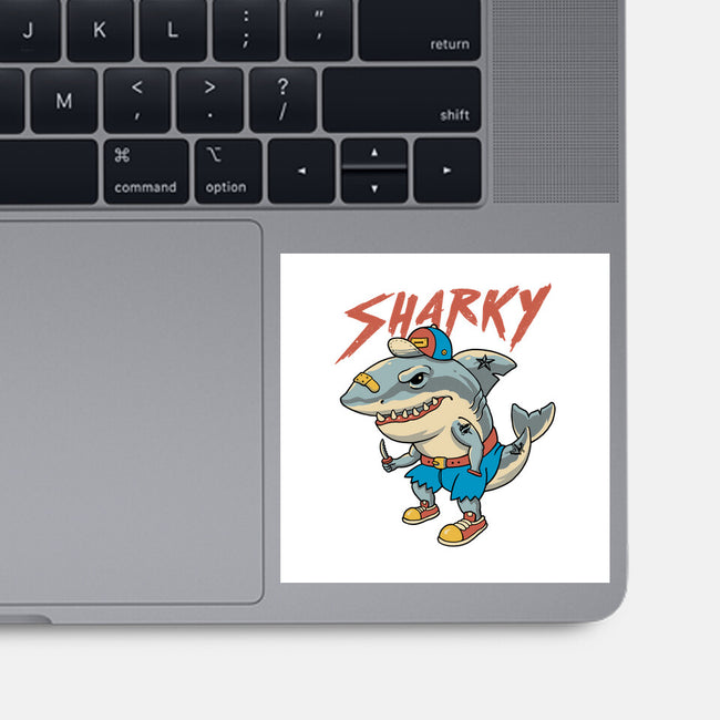 Sharky Boy-None-Glossy-Sticker-vp021