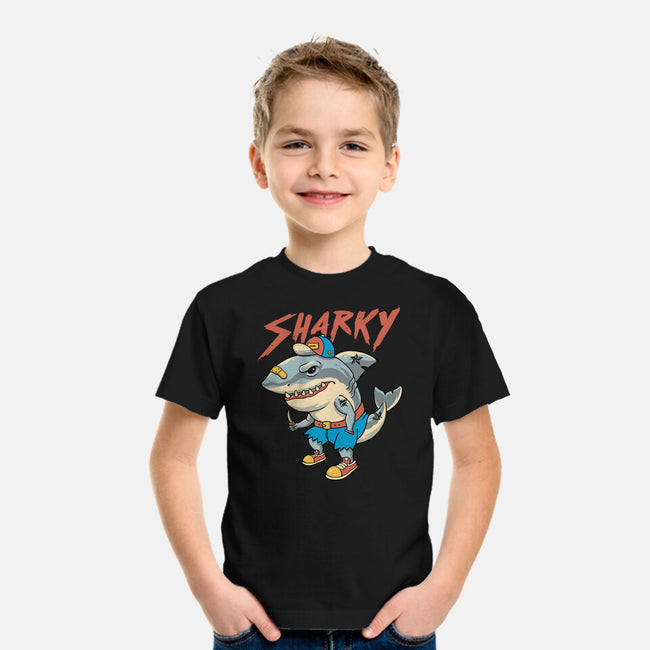 Sharky Boy-Youth-Basic-Tee-vp021