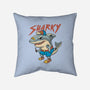 Sharky Boy-None-Non-Removable Cover w Insert-Throw Pillow-vp021