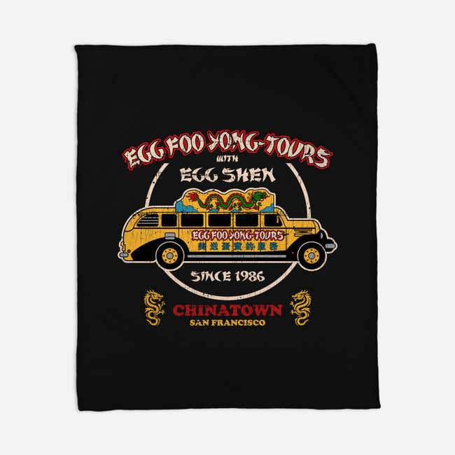 Egg Foo Yong Tours Chinatown-None-Fleece-Blanket-sachpica