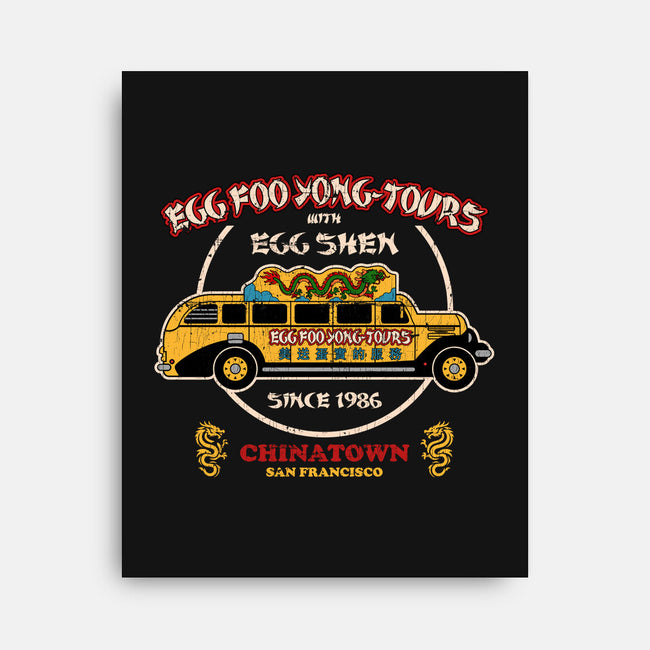 Egg Foo Yong Tours Chinatown-None-Stretched-Canvas-sachpica