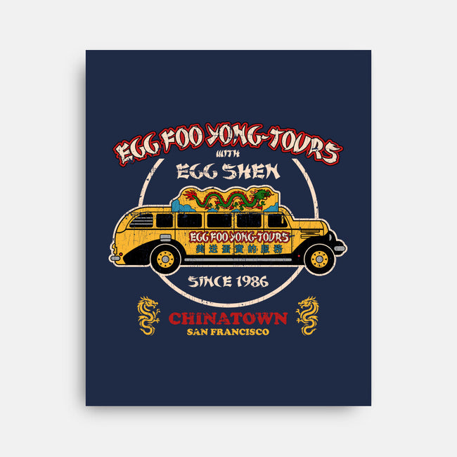 Egg Foo Yong Tours Chinatown-None-Stretched-Canvas-sachpica