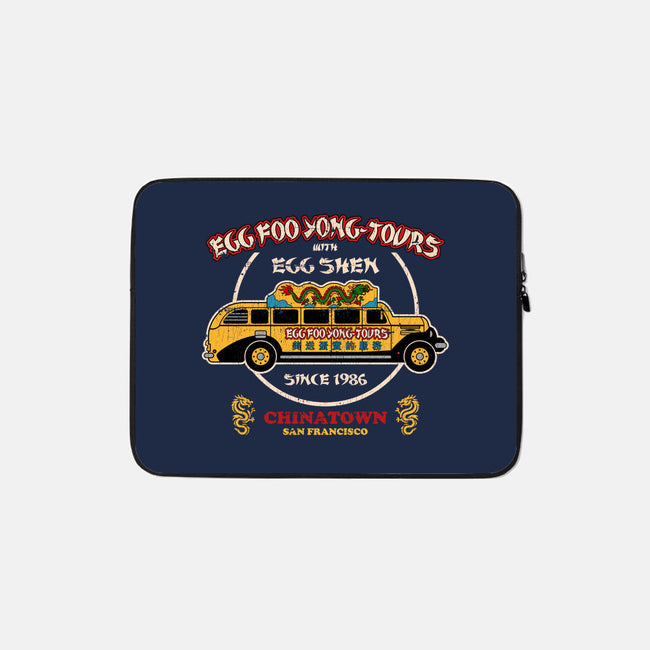 Egg Foo Yong Tours Chinatown-None-Zippered-Laptop Sleeve-sachpica