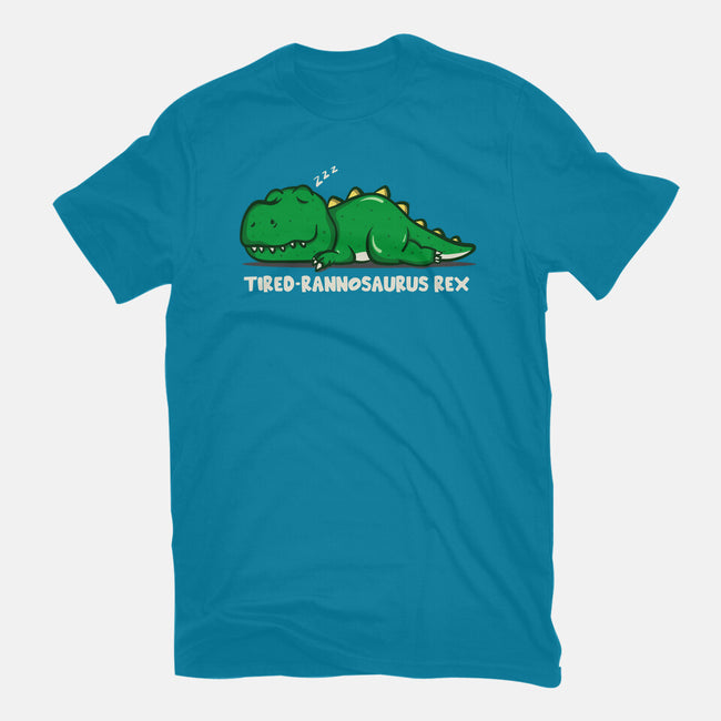 Tiredrannosaurus-rex-Mens-Premium-Tee-turborat14