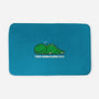 Tiredrannosaurus-rex-None-Memory Foam-Bath Mat-turborat14