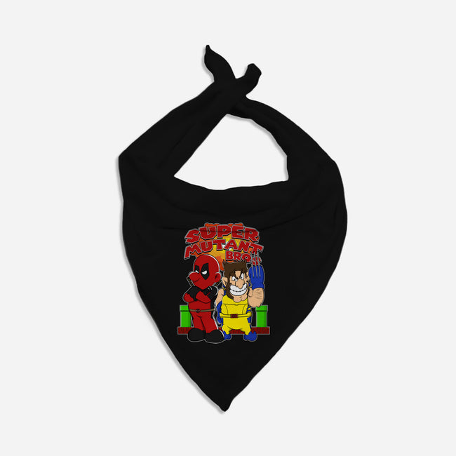 Super Mutant Bros-Dog-Bandana-Pet Collar-Nieco