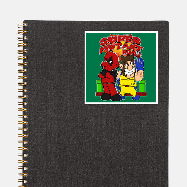 Super Mutant Bros-None-Glossy-Sticker-Nieco