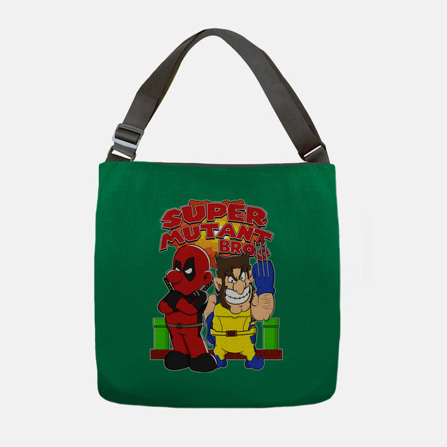 Super Mutant Bros-None-Adjustable Tote-Bag-Nieco