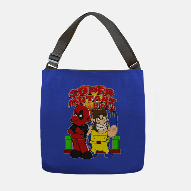 Super Mutant Bros-None-Adjustable Tote-Bag-Nieco