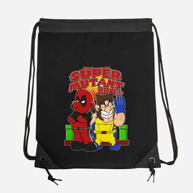 Super Mutant Bros-None-Drawstring-Bag-Nieco