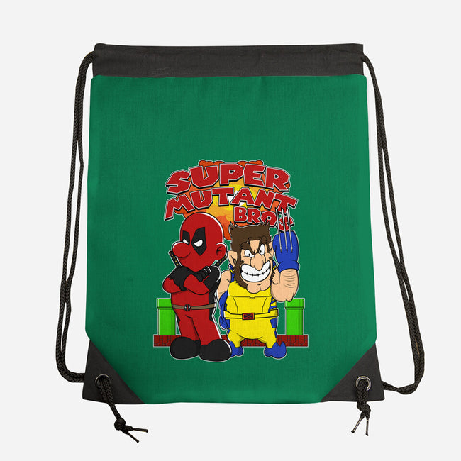 Super Mutant Bros-None-Drawstring-Bag-Nieco