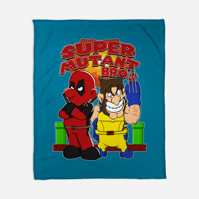 Super Mutant Bros-None-Fleece-Blanket-Nieco