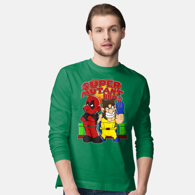 Super Mutant Bros-Mens-Long Sleeved-Tee-Nieco