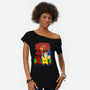 Super Mutant Bros-Womens-Off Shoulder-Tee-Nieco