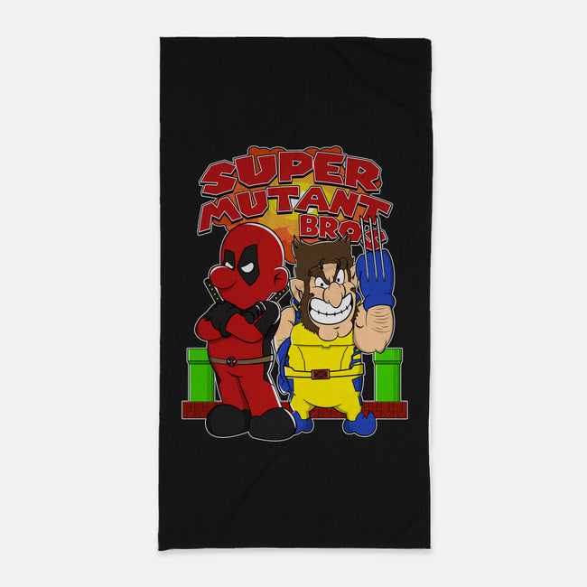 Super Mutant Bros-None-Beach-Towel-Nieco