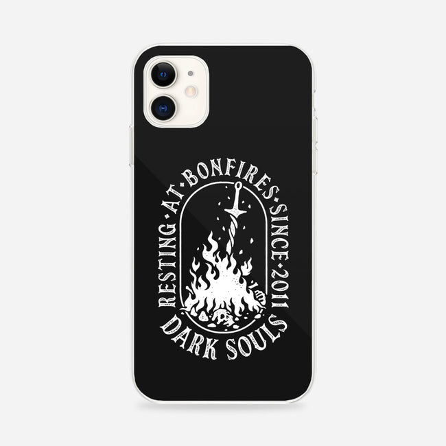 Resting At Bonfires-iPhone-Snap-Phone Case-demonigote