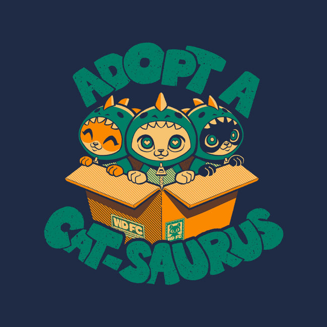 Adopt A Catsaurus-Baby-Basic-Tee-worlddominationforcats