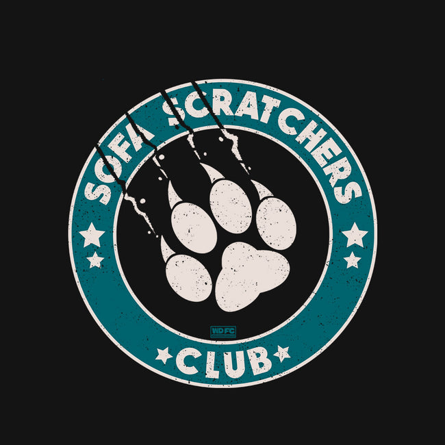 Sofa Scratching Paws Club-None-Glossy-Sticker-worlddominationforcats