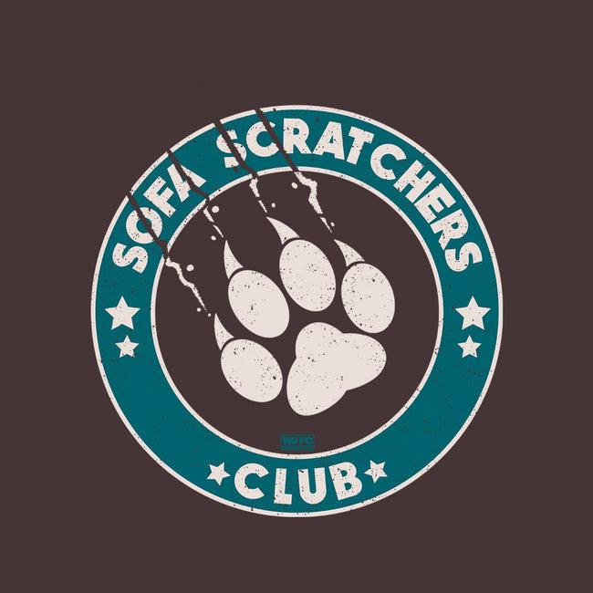 Sofa Scratching Paws Club-None-Removable Cover w Insert-Throw Pillow-worlddominationforcats