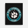 Sofa Scratching Paws Club-None-Stretched-Canvas-worlddominationforcats