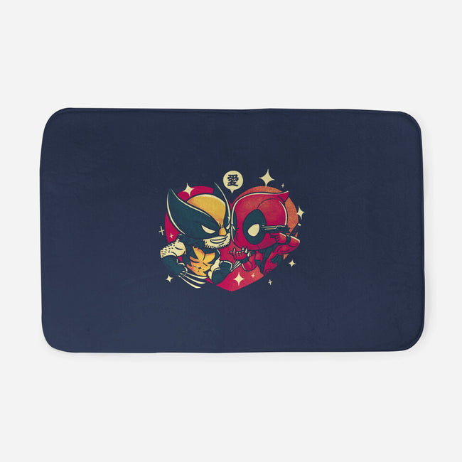 Mutant Love-None-Memory Foam-Bath Mat-estudiofitas