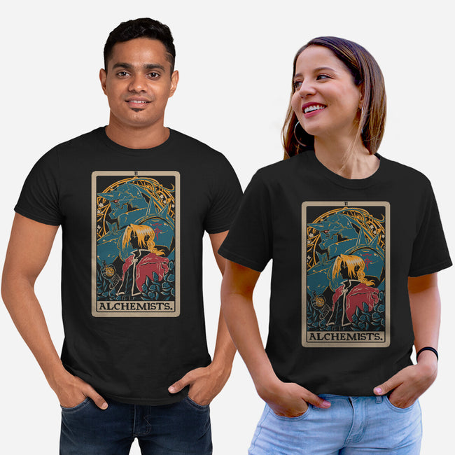 Alchemists Tarot Card-Unisex-Basic-Tee-naomori