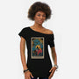 Alchemists Tarot Card-Womens-Off Shoulder-Tee-naomori