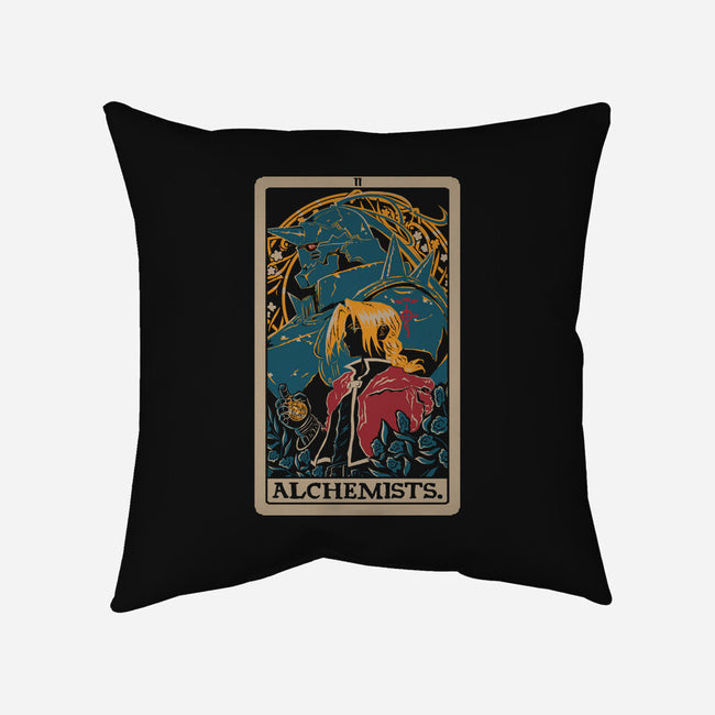 Alchemists Tarot Card-None-Non-Removable Cover w Insert-Throw Pillow-naomori