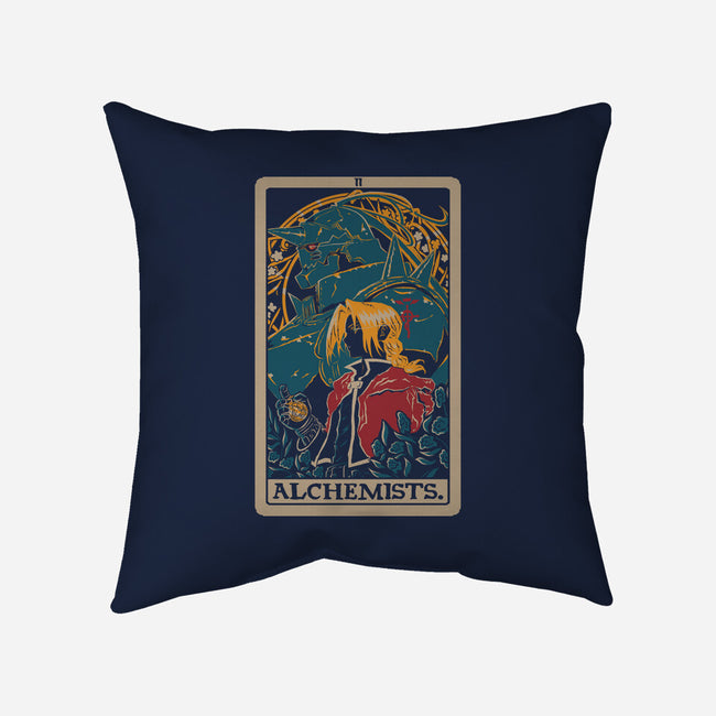 Alchemists Tarot Card-None-Non-Removable Cover w Insert-Throw Pillow-naomori